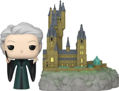 Produktbild von Harry Potter - Minerva McGonagall With Hogwarts 33 - Funko Pop! Town Vinyl Figur