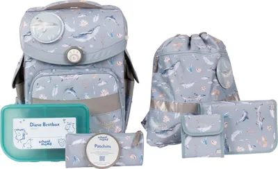 Produktbild von School Mood Timeless Air Aqua Nordic Collection 7tlg.