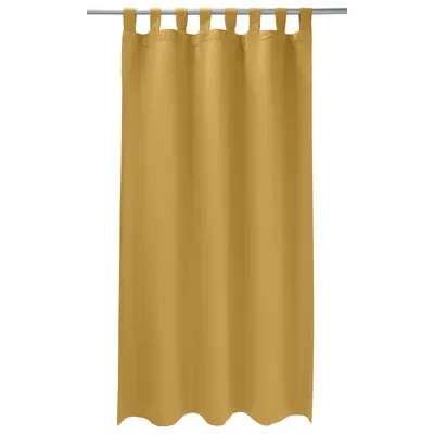 Produktbild von Verdunklungsvorhang 245x140 cm Schlaufe Sand Vorhang Blickdicht Verdunkelung Thermo Gardinen Verdunklungsgardine Thermovorhang Verdunklungsgardine