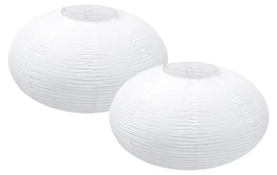 Produktbild von Papierlaternen – Pendelleuchte – Weiß – 16 Zoll – 2 Stück