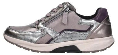 Image de Gabor Rollingsoft Veterschoenen Laag - zilver - Maat 36.5