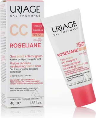 Productafbeelding van Uriage Roséliane CC Cream SPF 50+ (lichte tint), 40 ml