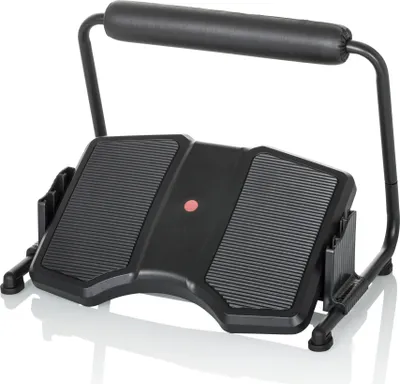 Produktbild von hjh OFFICE Fußablage für Büro, Schreibtisch Fußstütze PODI F Fußauflage ergonomisch, verstellbar, rutschfest