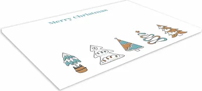 Zdjęcie produktu dla SZKLANA DESKA KUCHENNA 30x20cm - 525a choineczki