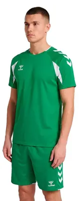 Produktbild von Hummel Core 2.0 Kurzarm-t-shirt Grün,Weiß L Mann Grün,Weiß L