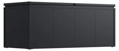 Produktbild von Weide Noble Gartenbox 1015 L | Aufbewahrungsbox aus Stahl | Anthrazit