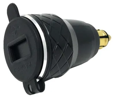 Zdjęcie produktu dla Interphone ACCDIN2USBALU19, Automatyczna, Zapalniczka, Czarny