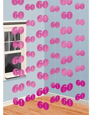 Produktbild von Amscan 992254, Pink, Geburtstag, 2100 mm, 6 Stück(e)