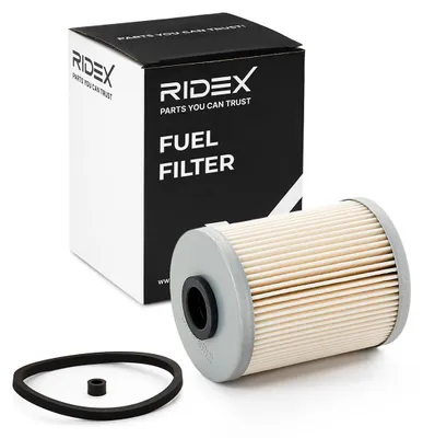 Produktbild von Kraftstofffilter RIDEX 9F0019 für OPEL Corsa D Schrägheck (S07) Filtereinsatz