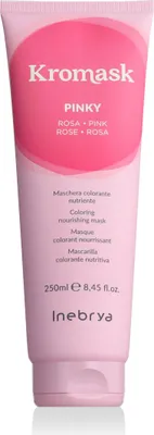 Immagine prodotto di Inebrya Kromask Maschera Colorante Nutriente maschera nutriente con pigmenti colorati per capelli con sfumature rosa Pinky 250 ml