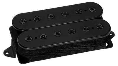 Produktbild von DiMarzio Titan Neck Black | Black Pole Pieces | F-spaced