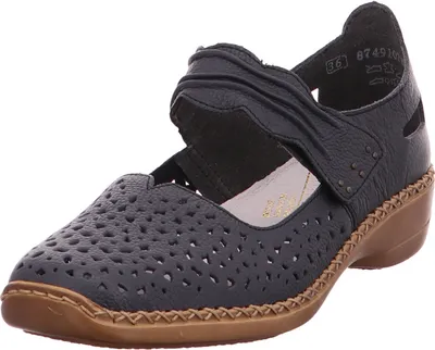 Produktbild von Rieker Klettballerina blau : Größe 39
