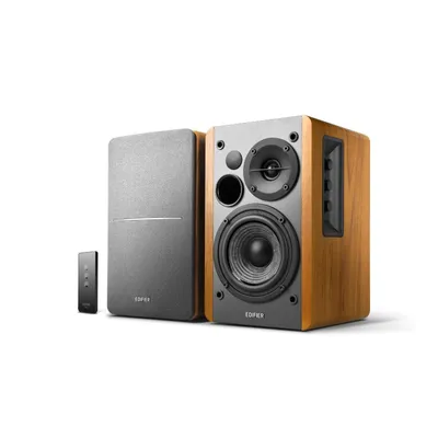 Produktbild von Edifier R1280T Aktive Regal-Lautsprecher 2.0, 42W RMS, Studio Monitor Boxen, 2x AUX, Holzgehäuse, Braun