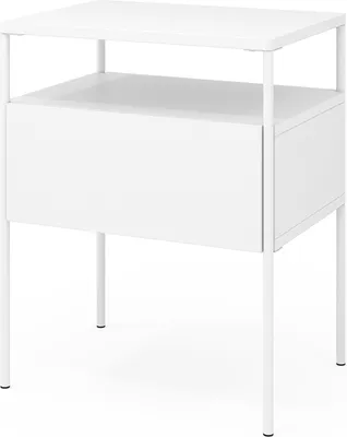Immagine prodotto di Comodino camera da letto Vicco Mira Bianco 40 x 50 cm, Model 40810