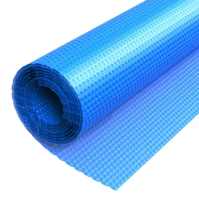 Immagine prodotto di Copertura solare per piscina SucceBuy, 10972 x 4876 mm, telo solare, copertura solare per piscina da 0,3 mm in materiale a bolle d'aria e PE, efficace assorbimento del calore durante il giorno e accumulo del calore durante la notte, copertura solare, telo solare blu