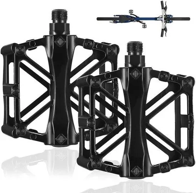 Immagine prodotto di Pedali da bicicletta con design antiscivolo per diversi tipi di bicicletta con perno da 9/16 di pollice