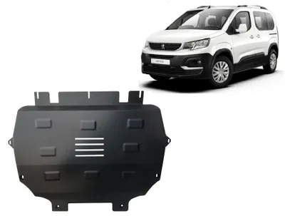 Immagine prodotto di Protezione sottoscocca per il motore, compatibile con i modelli Peugeot Rifter / Partner dal 2018 al 2026