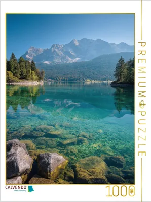 Produktbild von CALVENDO Puzzle Eibsee Deutschland | 1000 Teile Lege-Größe 64x48cm Foto-Puzzle für glückliche Stunden