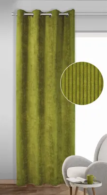Produktbild von Ösenschal „Brit“ - Größe (HxB): 245x135cm Farbe: Grün