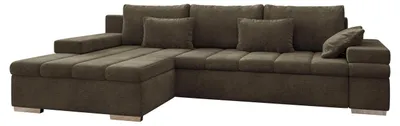 Produktbild von MIRJAN24 Ecksofa Bangkok, L-Form Sofa mit Schlaffunktion und Bettkasten (Farbe: Wave 09, Seite: Links)