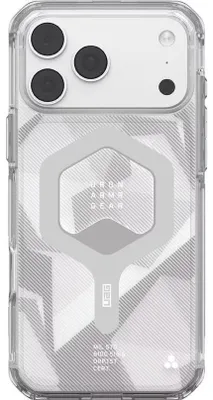 Produktbild von Urban Armor Gear Plyo, Cover, Apple, iPhone 17 Pro Max, 17,5 cm (6.9"), Transparent, Grau