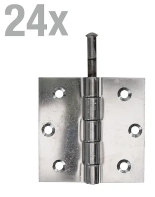 Obrázek produktu pro Alberts 851972, pant, čtvercový, nerezová ocel, 76 x 76 mm, balení 24 kusů