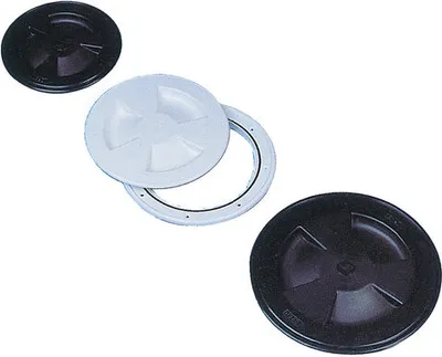 Produktbild von Revisionsklappe Kunststoff weiß, ø 155 mm