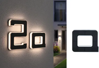 Obrázek produktu pro Paulmann Solární LED osvětlení čísla domu písmeno a