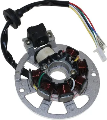 Obrázok produktu pre Stator alternátora verzia 3 3Pins a 3Cables pre skúter Baotian, Keeway, CPI