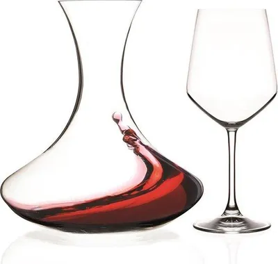 Image de RCR RCR Universe Décanteur avec 6 verres - ON = OP