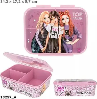 Zdjęcie produktu dla Pudełko śniadaniowe Top Model Rebel Kitty 13257A