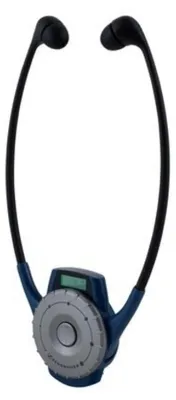 Obrázek produktu pro Sennheiser HDE 2020-D-II - Kabellos - 100 - 7000 Hz - 73 g - Kopfhörer - Schwarz - Blau - Silber