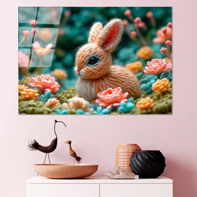 Produktbild von Wallity, UV-1192 - 70 x 100, Dekorative Malerei aus gehärtetem Glas, Mehrfarbig, 100 % gehärtetes Glas, 70 x 100 cm