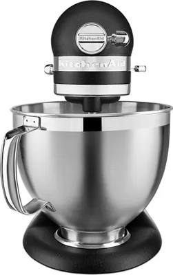 Produktbild von KitchenAid ARTISAN 5KSM185PS, Standmixer, Schwarz, Schlagen, Kneten, Mixen, 1,45 m, 4,8 l, CAST IRON BLACK