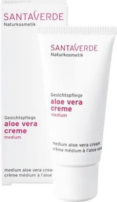 Produktbild von Santaverde Cream Medium, Tagescreme, Frauen, Mischhaut, trockene Haut, normale Haut, Empflindliche Haut, Gesicht, Regenerierend, 30 ml