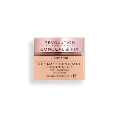 Produktbild von Revolution - Concealer - Conceal & Fix Ultimate Coverage Concealer - Light Pink