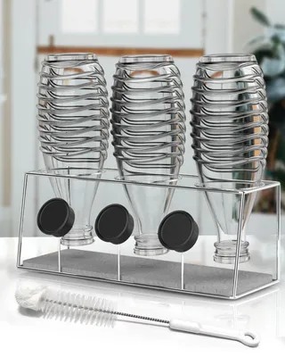 Produktbild von Flaschenhalter – Für 2 CO2-Flaschen – Für die Küche