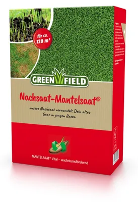 Artikelbild 1 von 'Greenfield Nachsaat 2 kg' aus der Kategorie Rasennachsaat