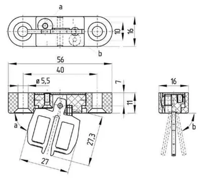 Produktbild von Schmersal Betätiger AZ15/16-B6