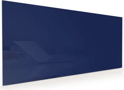 Produktbild von Küchenrückwand Spritzschutz Glas mit Motiv Marineblauer Hintergrund II 40 x 40 cm