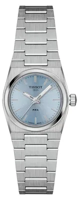 Produktbild von Damenuhr Tissot PRX 25mm T137.010.11.351.00, Silberblau