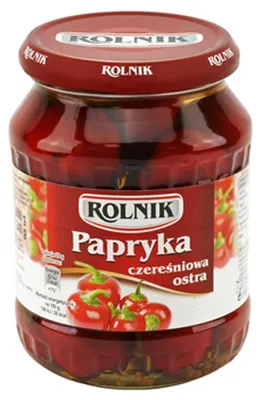 Obrázek produktu pro Rolnik Papryka Czereśniowa Ostra 660 g