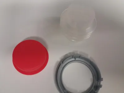 Produktbild von Big Bobby Car Ersatzhupe für alle Big Bobby Car Neo und New Big Bobby Car rot