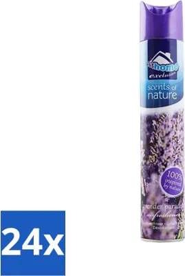 Image de At Home - Scents Of Nature - Désodorisant - Inspiré par la nature - 400 ml - Pack avantage - 24 pièces