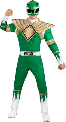 Produktbild von Power Rangers – grünes Kostüm Größe: M