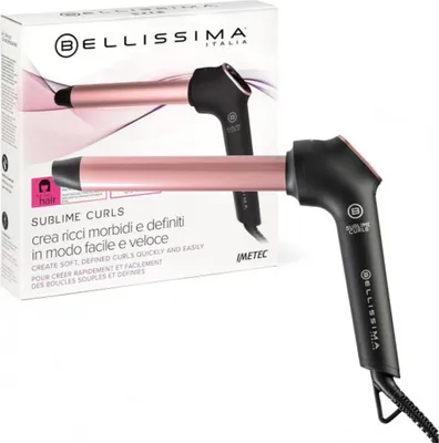 Produktbild von Bellissima 11855, Lockenstab, Warm, Alle Haare, 150 °C, 210 °C, Schwarz, Rose