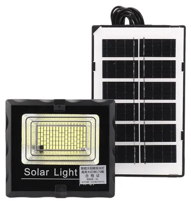 Zdjęcie produktu dla Lampa solarna, wodoodporna konstrukcja, energooszczędna, 170 diod LED