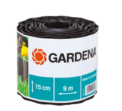 Produktbild von Beeteinfassung, 15cm hoch (braun)