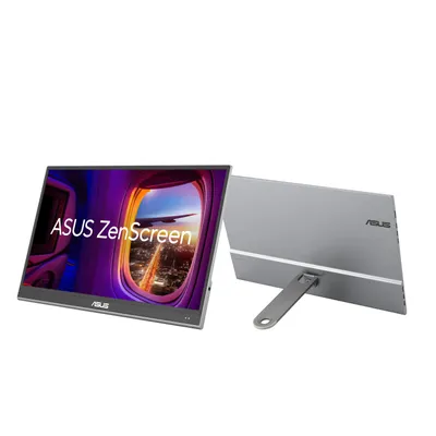 Produktbild von ZenScreen MQ16AHE (39.6 cm (15.6 Zoll), silber, FullHD, HDR, USB-C)