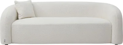 Produktbild von Sofa 3-Sitzer - Bouclé Stoff Weiß - LAPIOTA von Maison Céphy